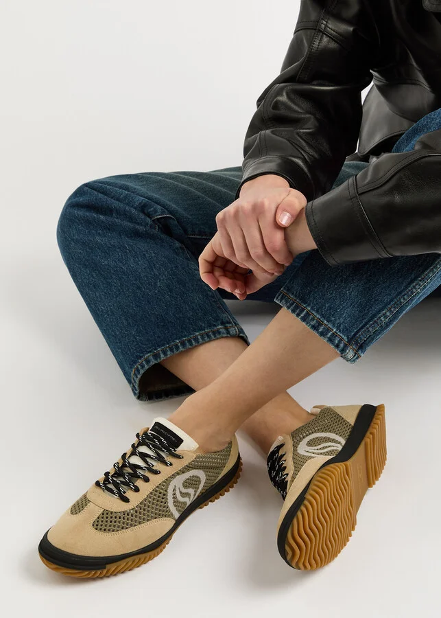 Stella Mccartney S-wave Panelled Mesh Sneakers - Image 9