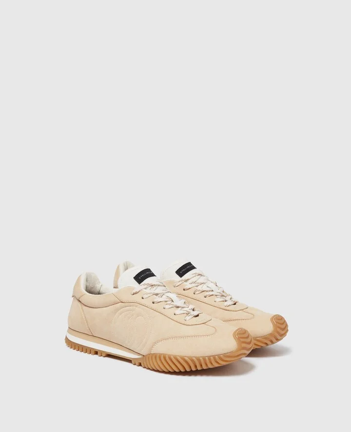 Stella McCartney - S-Wave Sport Paneled Sneakers, Woman, Brown, Size: 36 - Image 5