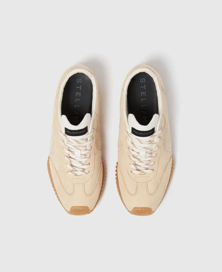 Stella McCartney - S-Wave Sport Paneled Sneakers, Woman, Brown, Size: 36 - Image 7