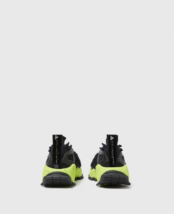 Stella McCartney - Seeulater 2 Sneakers, Woman, Core Black/Solar Green/Active Orange, Size: 4h - Image 3