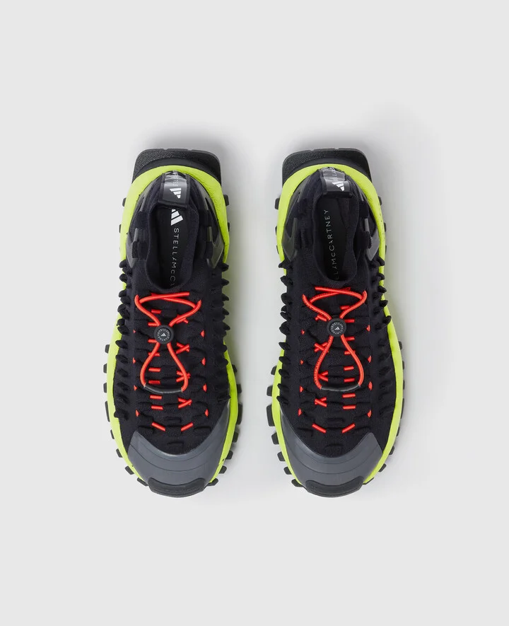 Stella McCartney - Seeulater 2 Sneakers, Woman, Core Black/Solar Green/Active Orange, Size: 4h - Image 4