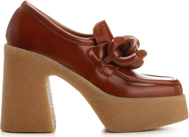 Stella McCartney Skyla Chain-Linked Pumps