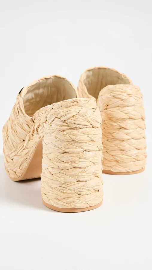 Stella McCartney Skyla Rafia Sandals - Image 5