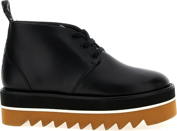 Stella McCartney Sneak-Elyse Lace-Up Desert Boots