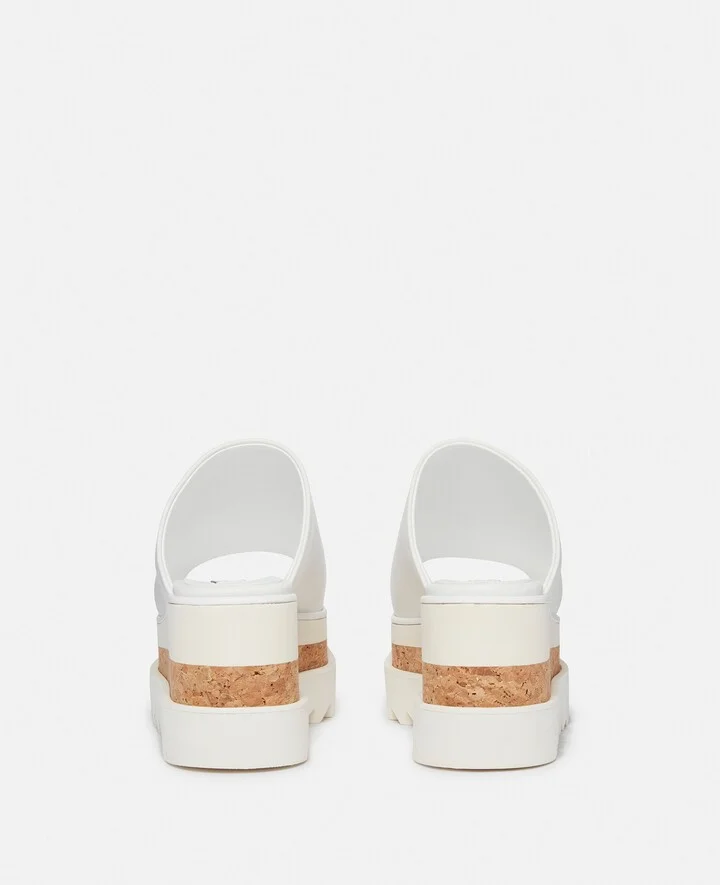 Stella McCartney - Sneak-Elyse Platform Sandals, Woman, Ebony black, Size: 34 - Image 9