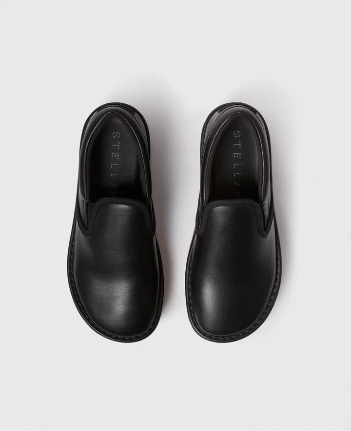 Stella McCartney - Sneak-Elyse Platform Slippers, Woman, Black, Size: 36 - Image 4
