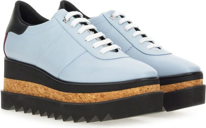 Stella McCartney "Sneak Elyse" Wedge Sneaker - Image 2