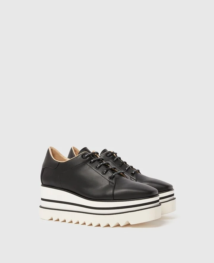Stella McCartney - Sneak-Elyse, Woman, Black, Size: 34h - Image 2