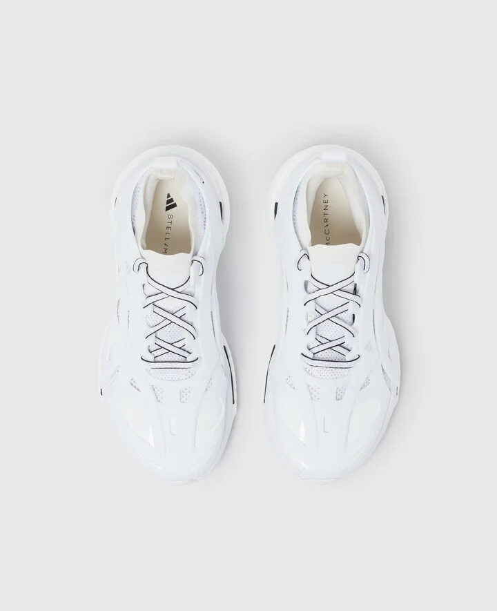 Stella McCartney - Solarglide Running Sneakers, Woman, White, Size: 3h - Image 5