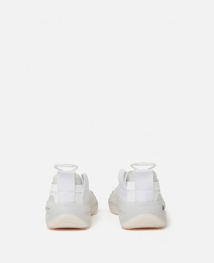 Stella McCartney - Sportswear Low Ground Running Sneakers, Woman, White, Size: 3h - Image 4