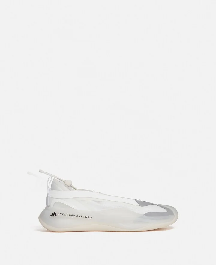 Stella McCartney - Sportswear Low Ground Running Sneakers, Woman, White, Size: 3h