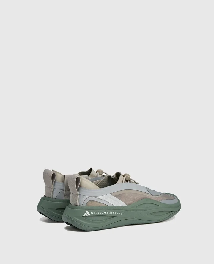 Stella McCartney - Sportswear Low Ground Trainers, Woman, Green, Size: 3h - Image 4