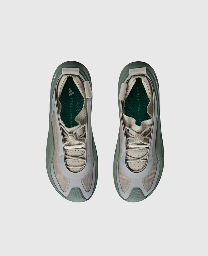 Stella McCartney - Sportswear Low Ground Trainers, Woman, Green, Size: 3h - Image 5