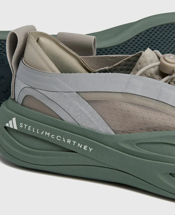Stella McCartney - Sportswear Low Ground Trainers, Woman, Green, Size: 3h - Image 6