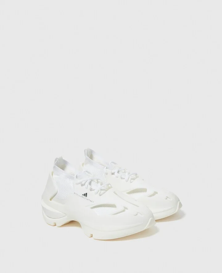 Stella McCartney - Sportswear Running Sneakers, Woman, white, Size: 4 - Image 3