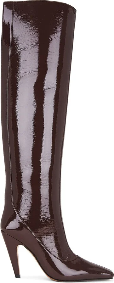 Stella McCartney Spur Knee High Boot in Brown