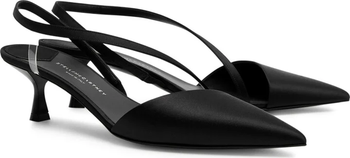 Stella Mccartney Stella Iconic 50 Satin Mules - Image 2