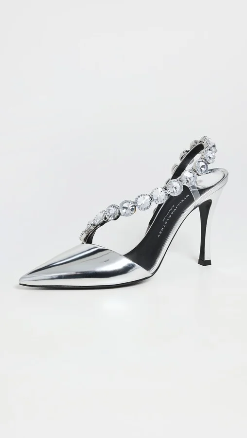 Stella McCartney Stella Iconic Eco Mirror Pumps - Image 2