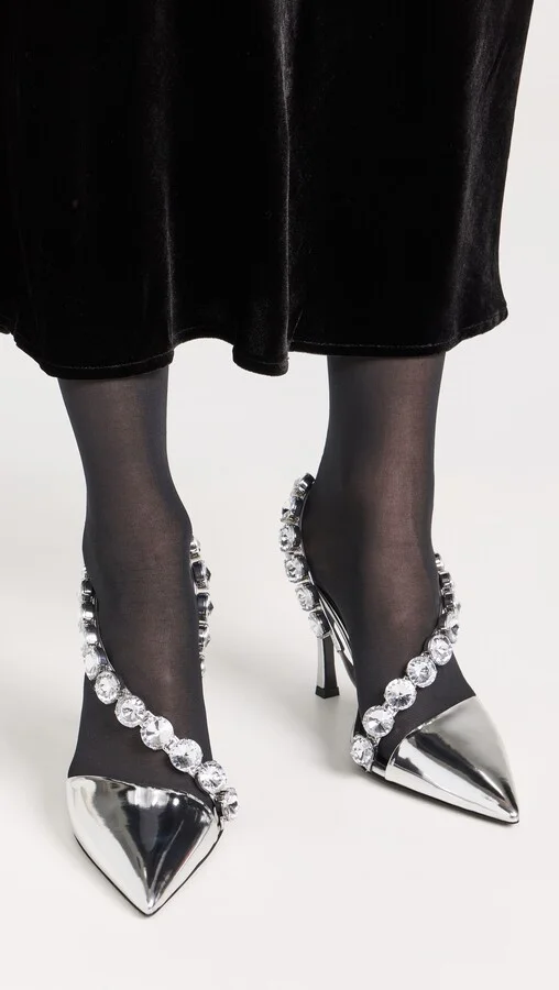 Stella McCartney Stella Iconic Eco Mirror Pumps - Image 4