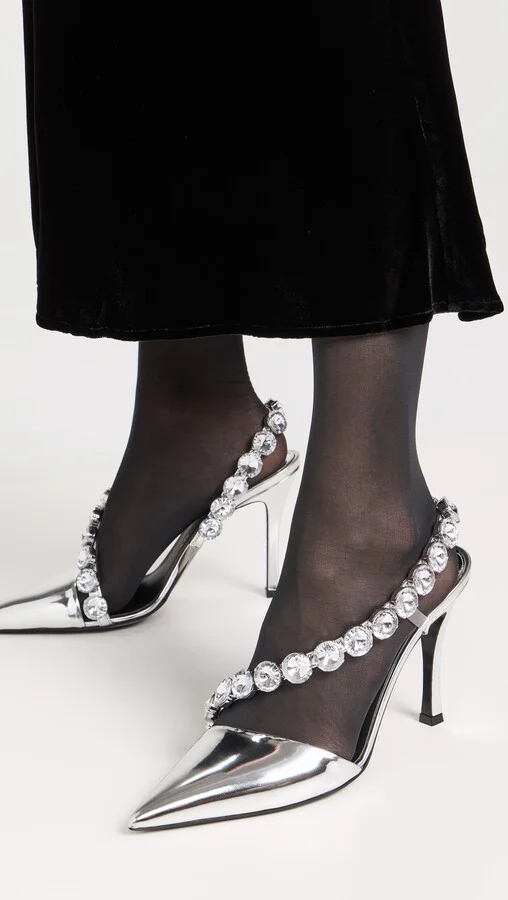 Stella McCartney Stella Iconic Eco Mirror Pumps - Image 5