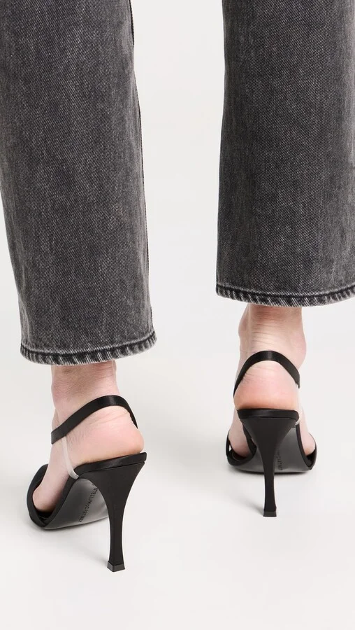 Stella McCartney Stella Iconic Recycled Satin Pumps - Image 5