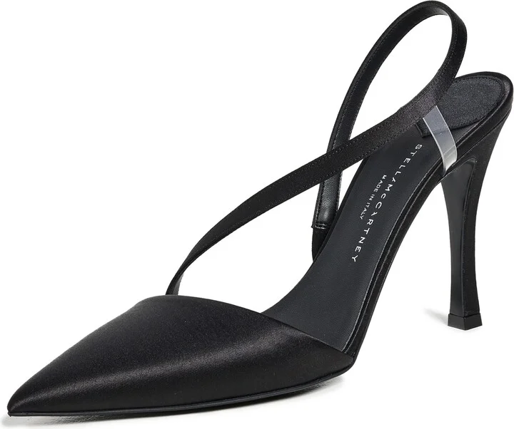 Stella McCartney Stella Iconic Recycled Satin Pumps