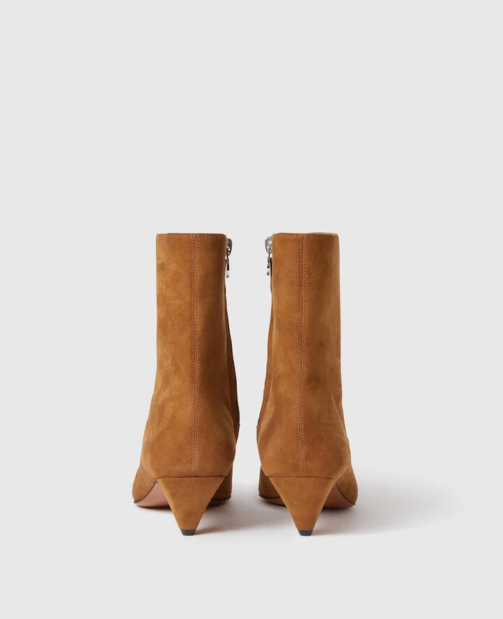 Stella McCartney - Stella Spur Ankle Boots, Woman, Pecan, Size: 35 - Image 3