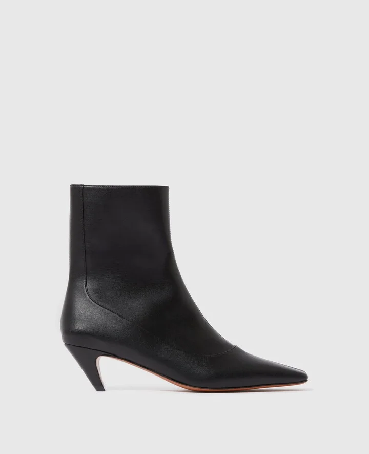 Stella McCartney - Stella Spur Heeled Ankle Boots, Woman, Black, Size: 35