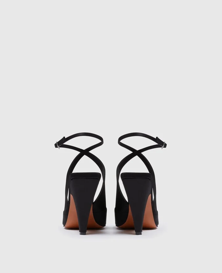Stella McCartney - Stella Spur Heeled Pump, Woman, Black, Size: 35 - Image 3