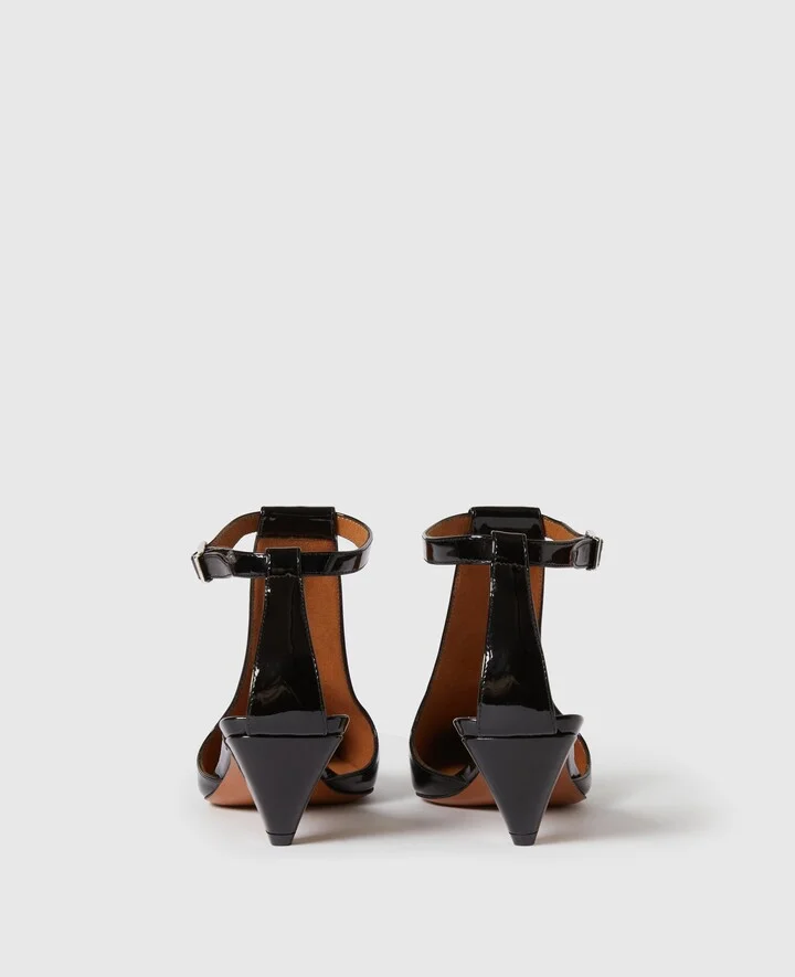 Stella McCartney - Stella Spur Kitten Heels, Woman, Black, Size: 35 - Image 3