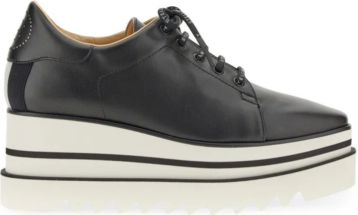 Stella McCartney Stringata Con Zeppa "Elyse" - Image 5