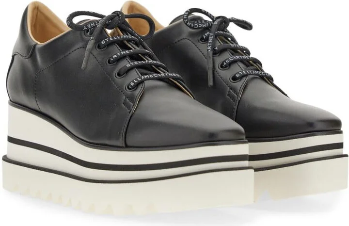 Stella McCartney Stringata Con Zeppa "Elyse" - Image 9