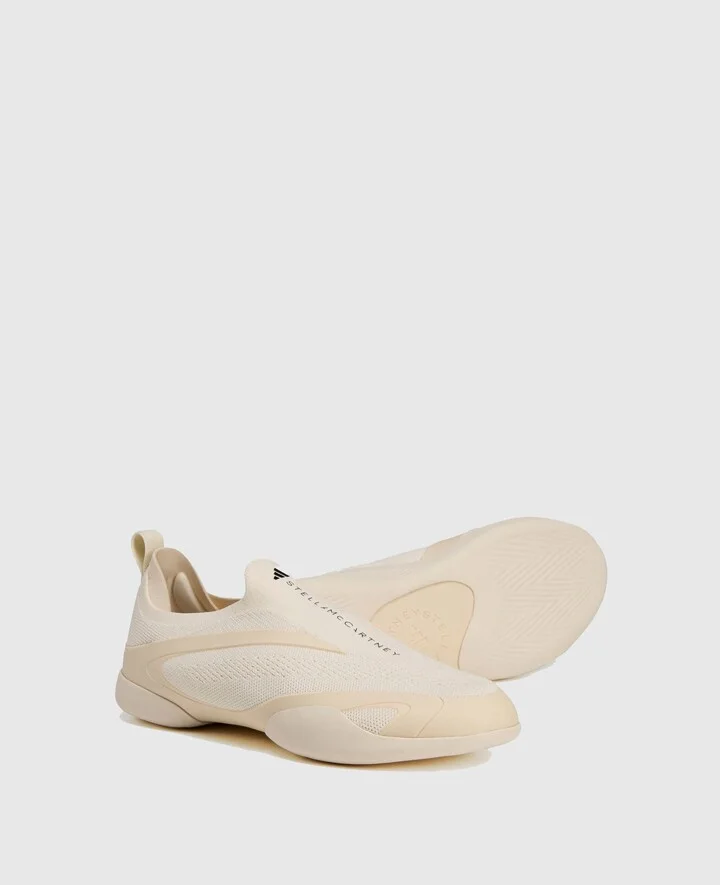 Stella McCartney - Taekwondo Ballet Trainers, Woman, Beige, Size: 3h - Image 3