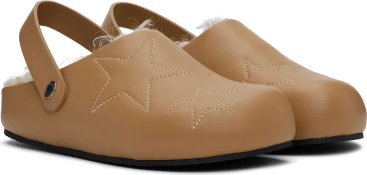 Stella McCartney Tan Elyse Clogs - Image 4