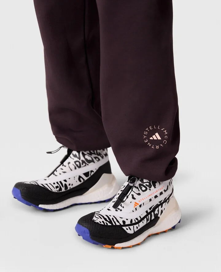 Stella McCartney - Terrex Free Hiker Hiking Shoes, Woman, White/Crew Orange/Black, Size: 3h - Image 2