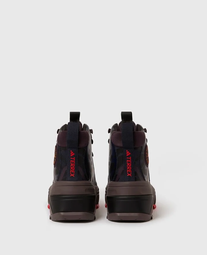 Stella McCartney - Terrex Hiking Boots, Woman, Charcoal/Legend Ink/Active Red, Size: 8h - Image 4