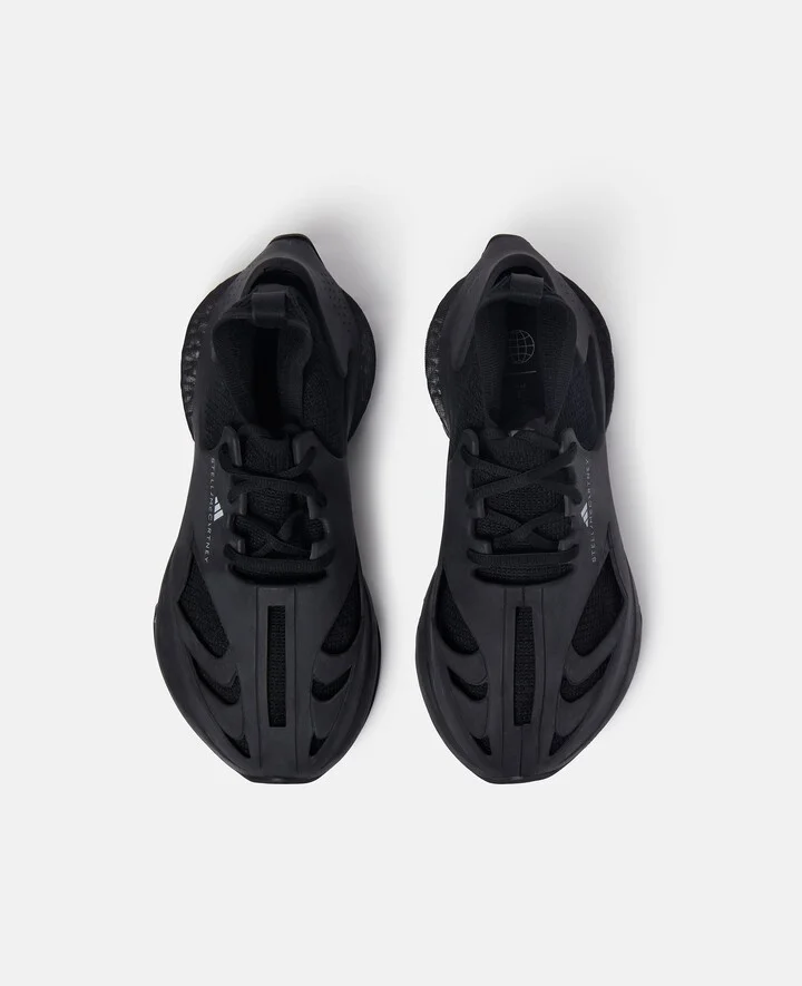 Stella McCartney - TrueLife Primeknit Lifestyle Trainers, Woman, Core Black, Size: 4 - Image 4