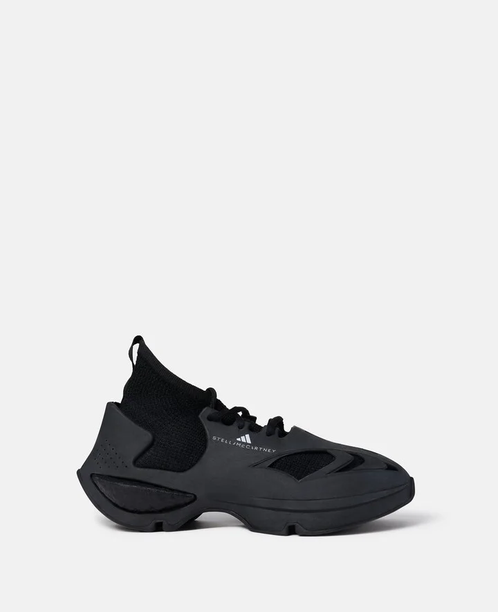 Stella McCartney - TrueLife Primeknit Lifestyle Trainers, Woman, Core Black, Size: 4