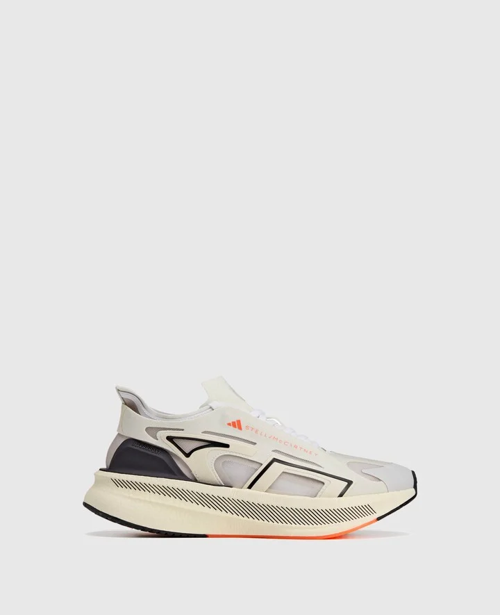 Stella McCartney - UltraBOOST 5 Running Trainers, Woman, Beige, Size: 3h