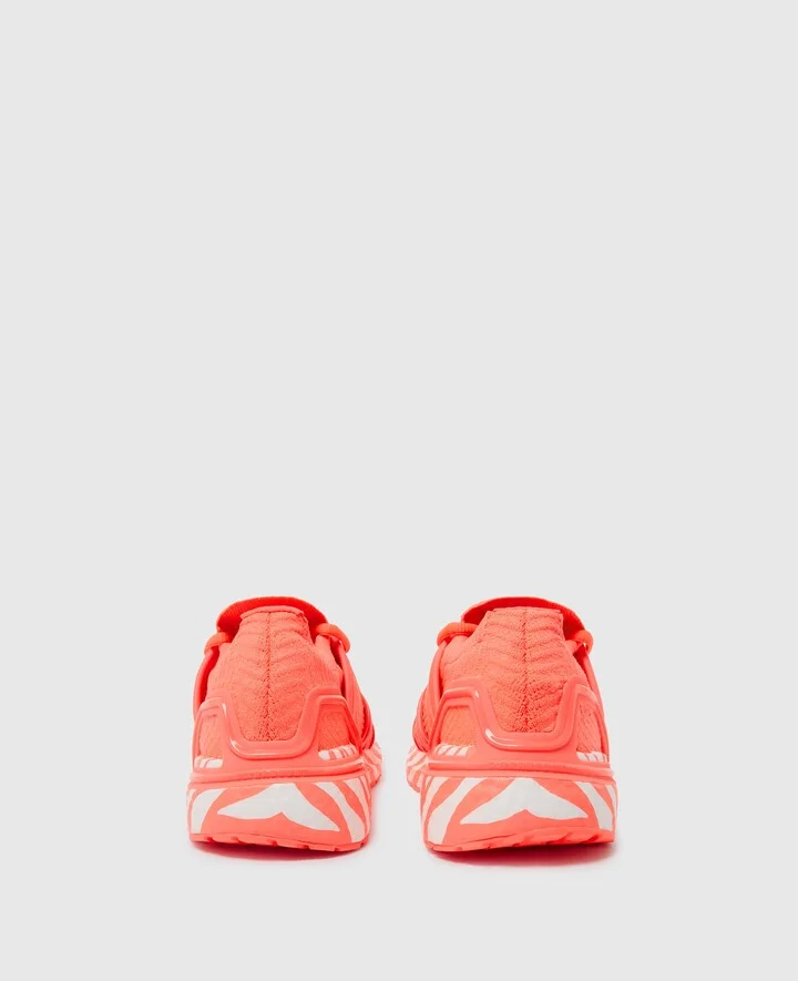 Stella McCartney - Ultraboost Running Sneakers, Woman, Turbo Pink/White, Size: 3h - Image 3
