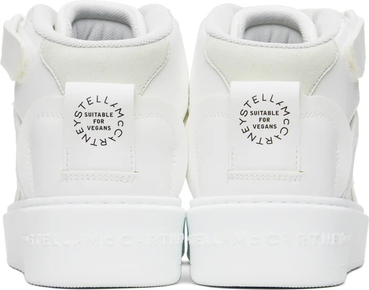 Stella McCartney White & Gray S-Wave 2 Sneakers - Image 2