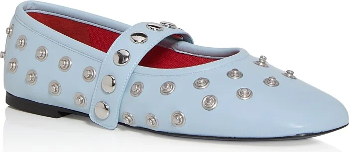 Stella McCartney Women's Ryder Embellished Mary Jane Flats