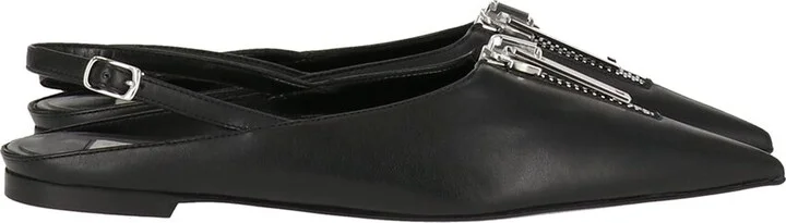 Stella Mccartney Zipit Slingback Flat - Image 2