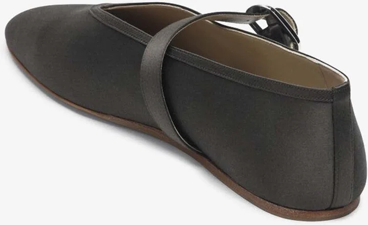 Stella Satin Ballet Flats - Image 2