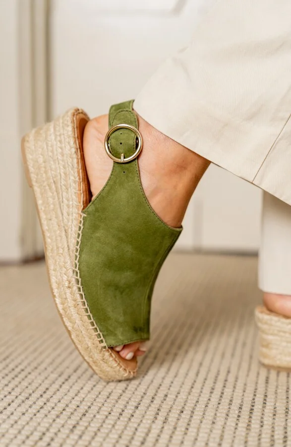 Stella Slingback Espadrille Platform Wedge Sandal - Image 2