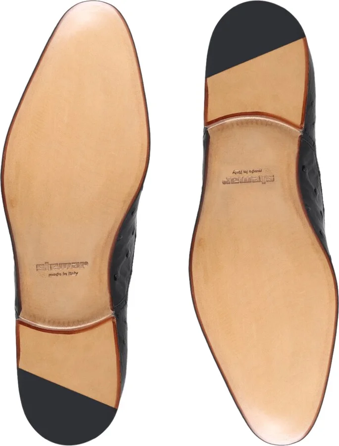 Stemar Ostrich Derby Shoes - Image 3