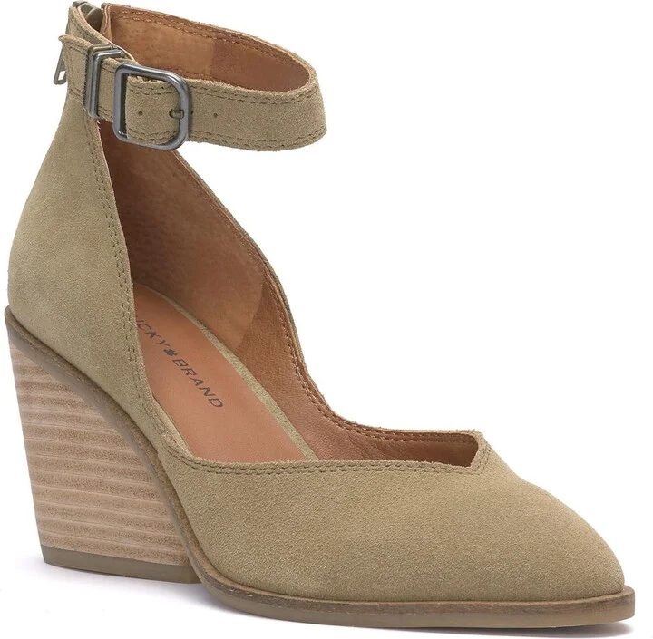 Stephi Womens Suede Cut-Out Ankle Boots