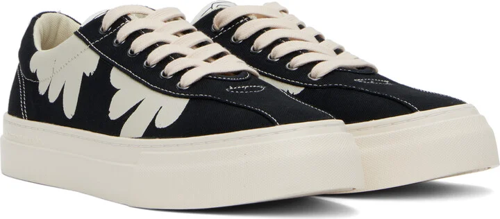 Stepney Workers Club Black & White Dellow Cup Shroom Hands Sneakers - Image 4