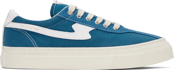 Stepney Workers Club Blue & White Dellow S-Strike Cup Canvas Sneakers
