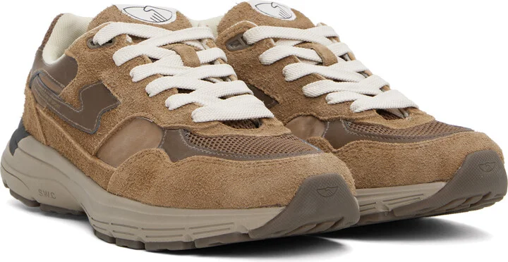 Stepney Workers Club Brown Amiel S-Strike Sneakers - Image 4